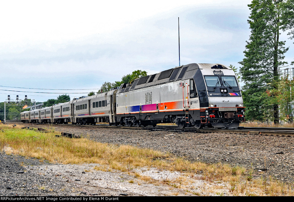 NJT 4557 on train 1111